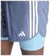 Adidas Ανδρικό σορτς Own the Run 3-Stripes 2in1 Shorts